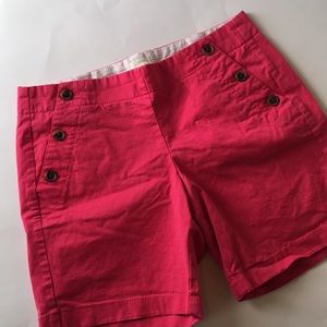 J. Crew Pink High Waisted Shorts